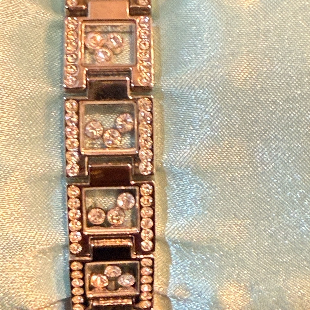 Silver Diamond Crystal bracelet